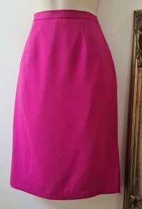 Kaleidoscope hot pink fuschia pencil knee Length Skirt Size 10 - Picture 1 of 6