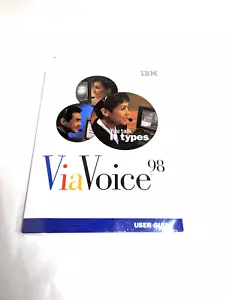 Vintage IBM - Via Voice 98 For Windows - Brand New - Sealed - Picture 1 of 2