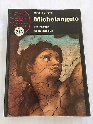 Michelangelo by Rolf Schott Paperback Book 1963