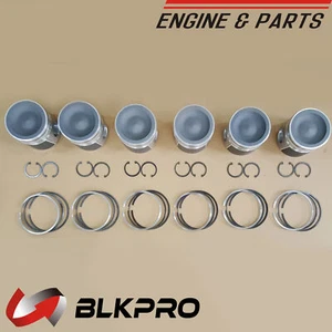 6* PISTON + Ring Set For Dodge Ram 5.9L Cummins 24V 04-06 STD OEM 6089669 - Picture 1 of 2