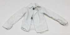 Vintage Ken(?) White Shirt No Pocket Metal Snaps for Fashion Dolls/Barbie Size
