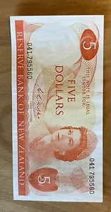 AU NZ 5 DOLLAR Wilks Bank Note - Picture 1 of 2