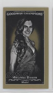 2016 Upper Deck Goodwin Champions Black & White Minis Melissa Baker #129