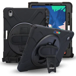 3 in 1 Heavy Duty Full Edges Protection Case For iPad 9th,Pro 12.9/11, Air /Mini - Picture 1 of 13