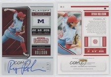 2018 Contenders Draft Picks RPS Variation Playoff Ticket /15 Ryan Rolison Auto