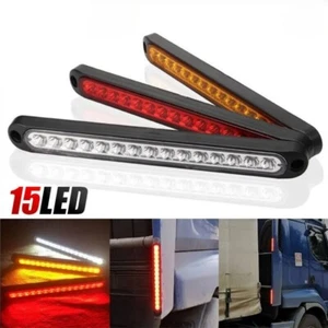 1 pieza 15 LED coche turismo camión remolque luz trasera intermitente luz de freno universal 12/24V - Imagen 1 de 15