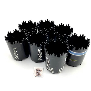 7 Vtg Construx Black Large Cylinders by Fisher Price - Replacement Parts - Picture 1 of 5