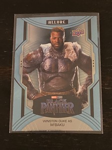 Winston Duke as M'Baku Marvel Allure 2022 #125 SP Short Print