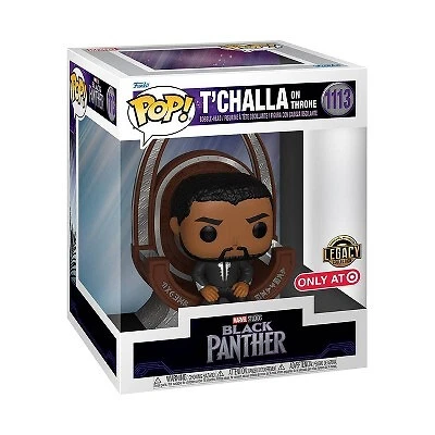 Funko POP! Deluxe: Black Panther - T'Challa on the Throne Cover