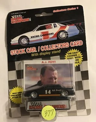 1989 #14 A.J. FOYT SERIE 1 - NEUMÁTICO DE PLÁSTICO - OLDSMOBILE #377             Foto 1 de 4