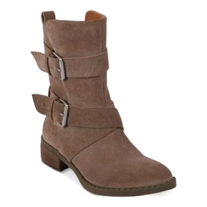 Gentle Souls by Kenneth Cole Women's Best DBL Buckle Boot, Taupe, Size 9.5 - New - Picture 1 of 5