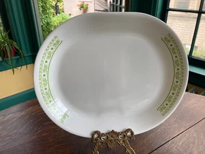 Corelle Green Summer Impressions Honeydew Oval Serving Platter 12 1/4" Corning - Picture 1 of 6