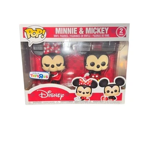 Funko Pop Disney Minnie Mouse & Mickey Mouse 2 Pack Toys R Us Exlusive New - Picture 1 of 8
