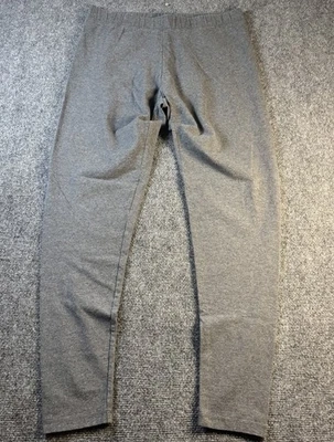 Soft Surroundings Leggings Women's TL Gray Ankle Cotton Spandex - Image 1 of 4