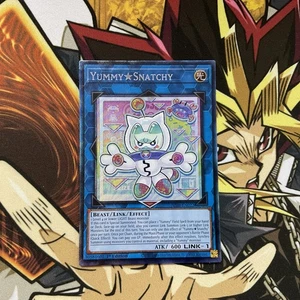 Yugioh Yummy Snatchy JUSH-EN022 Collector's Rare 1st Edition NM - Picture 1 of 6