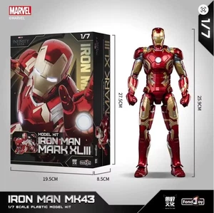 Figura de acción modelo Infinity War versión LED Marvel Avengers Iron Man Mark 43 - Imagen 1 de 6