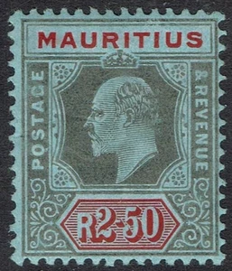 MAURITIUS 1910 KEVII 2R50 - Bild 1 von 2