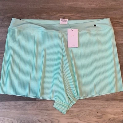 Новый с Ярлыками Nike Dri-Fit гольф юбка женщин XXL Ace плиссированные шорты для гольфа новом зеленый активный - Изображение 1 из 4