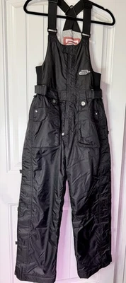 Женские зимние нагрудники Arctiva размер Small черные с регулируемыми карманами брюки для снегохода - Изображение 1 из 4