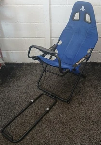 Playseat Challenge Foldable Blue Gaming Racing Chair FREE UK POSTAGE - Picture 1 of 5