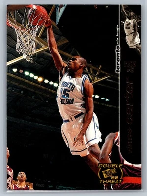Vince Carter 1998 Press Pass Double Threat #4 Alley-Oop Foto 1 de 2