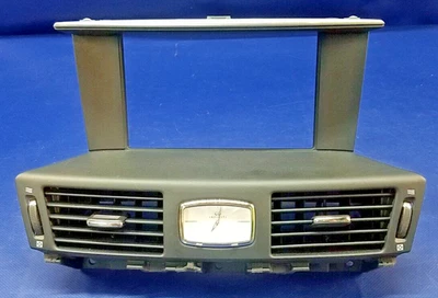 INFINITI M35h M37 M56 Q70 Q70L tablero central ventilación aire panel de ajuste con reloj # 75156 Foto 1 de 4