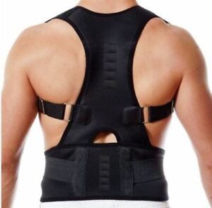 Posture Corrector Back Support Body Brace Lumbar Wellness Shoulder Support Belt