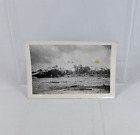 1940'S B/W Photo Crashed Aircraft Plane Carrier Soldiers Army Examiner Photo Art