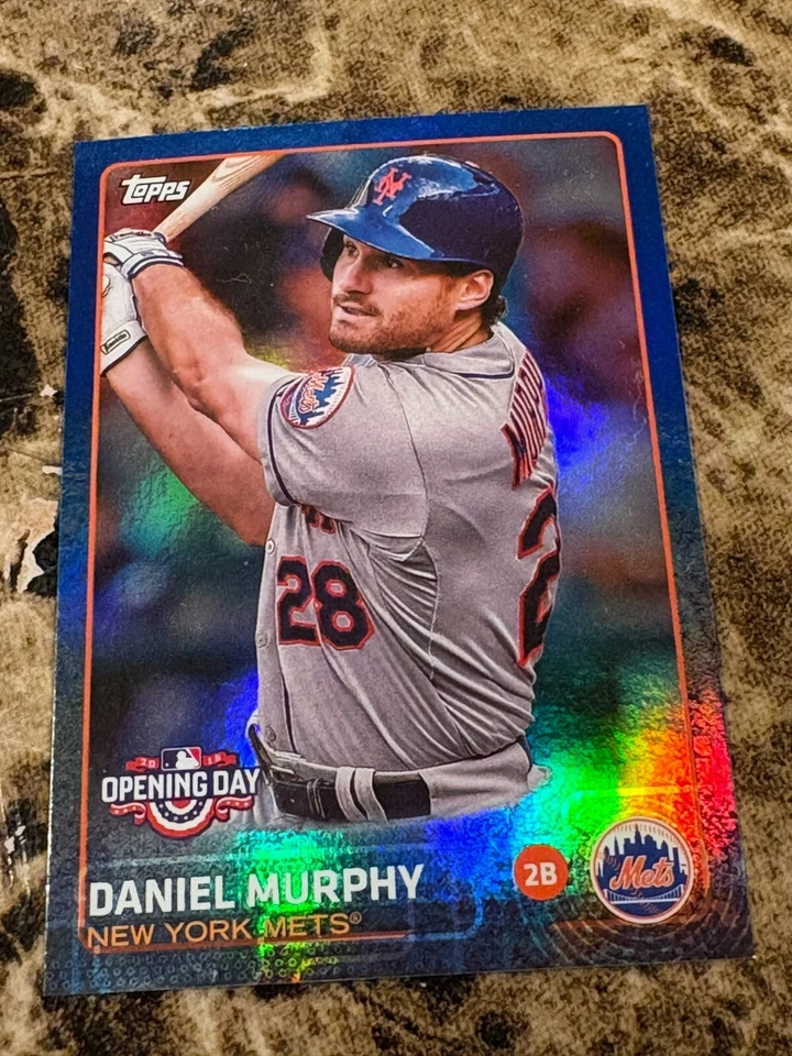 DANIEL MURPHY 2015 Topps Opening Day Blue #90 Mets - Image 1 of 2