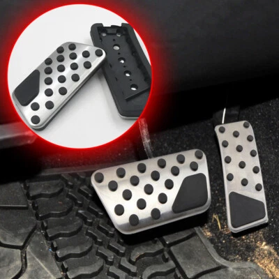 Acessórios para tampa de pedal a gás freio a pé para Jeep Wrangler JK 2007-2017 - Imagem 1 de 4