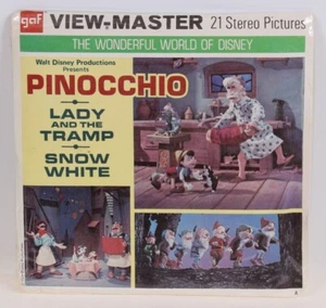 Vintage View-Master Pinocchio Reels - Picture 1 of 2