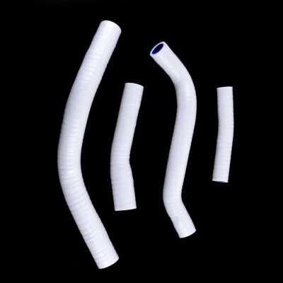 Kit de mangueras de refrigerante de radiador de silicona blanco para Yamaha YZ250F 2014 2015 2016 2017 Foto 1 de 4