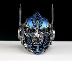 NEW Transformers 5 Optimus Prime Warrior Model Ashtray Imitation Iron & Blue - Picture 1 of 6