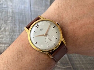 CERTINA Plaqué OR Vintage swiss manual winding watch. Caliber KF 330 JUMBO - Imagen 1 de 12