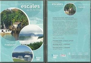 DVD - ESCALES AU FIL DE L' EAU : AMAZONE, LE SAINT LAURENT QUEBEC / COMME NEUF - Foto 1 di 2