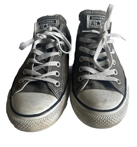 Converse All Star Chuck Taylor Gray Low Top Shoes Size 6 Mens/ Womens 8 Classic - Picture 1 of 6