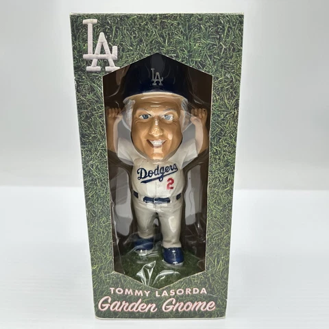 NEW  Tommy Lasorda GARDEN GNOME 2015 Dodgers NIB SGA ~ NOT a Bobblehead Cover