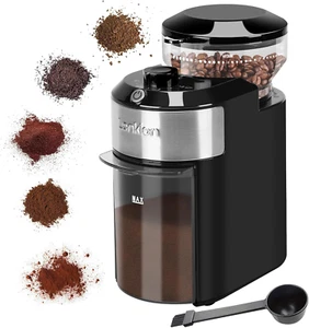 Grat Kaffeemühle elektrisch - verstellbare Gratmühle mit 28 präzisen Mahlwerken - Bild 1 von 6