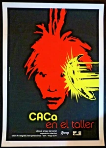 Póster ANDY WARHOL EN LA HABANA CUBA / Serigrafía Original CUBANA EDICIÓN LIMITADA - Imagen 1 de 4