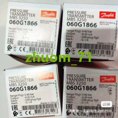 1PC Danfoss pressure sensor MBS3250 060G1866 - Image 1 of 2