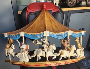 Vintage Carousel Nursery Wall Art Universal Statuary Corp 1979 Chicargo b52 Rare - Picture 1 of 6