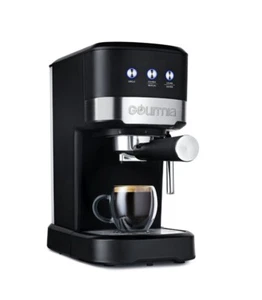 Gourmia 1.2 L 15 Bar Latte Capuchino Espresso Cafetera con Espumador - Imagen 1 de 9