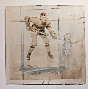 Foto tipo 1 Bun Cook 1929 New York Rangers Hockey - Foto 1 di 2