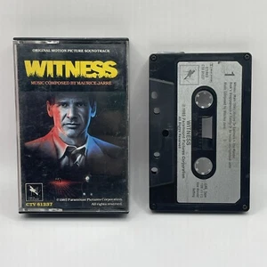 Witness Cassette Maurice Jarre Film Soundtrack 1985 80s CTV 81237 - Picture 1 of 2