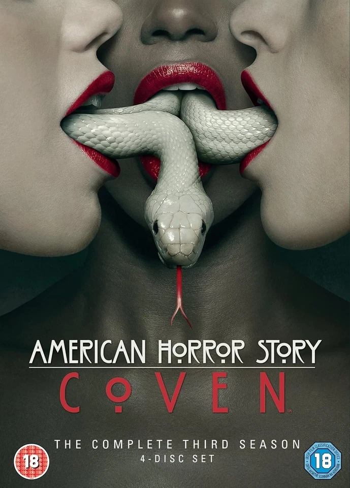 DVD COVEN AMERICAN HORROR STORY COMPLETE SERIES 3 3rd Third Season Three UK R2 - Image 1 of 1