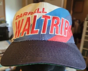 Vintage Darrell Waltrip Chase Racewear Snapback Hat Splash Multicolor Rare - C5 - Foto 1 di 9