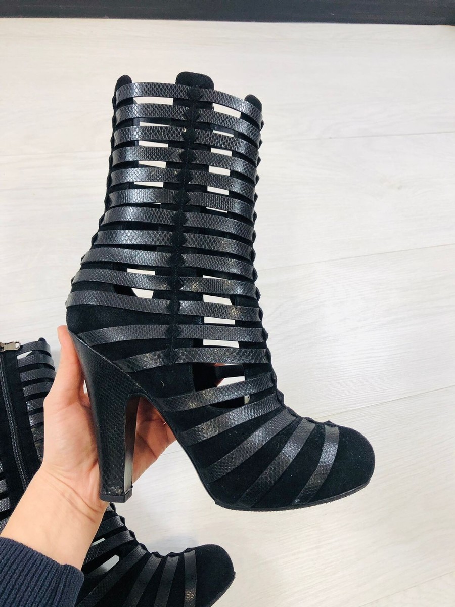 Bottega Veneta High (3-3.9 in) Heel Height Black Boots for Bottega Veneta High (3-3.9 in) Heel Height Black Boots for