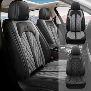 PU Leather Car 2/5-Seat Cover Front & Rear Cushion Pad For Acura TSX 2009-2014 - Picture 1 of 16