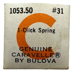 Caravelle 1053.50 CLICK SPRING Watch Material Part No. 31 Citizen 8200 NOS - Picture 1 of 1