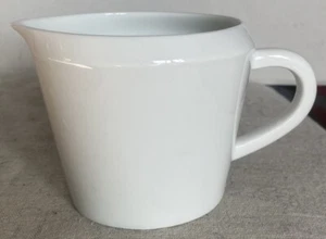 BERNARDAUD ASTRE BLANC CREAMER 8.5 oz 5.5”L. X 3.5”H. X 3.5”W. Limoges, France - Picture 1 of 12